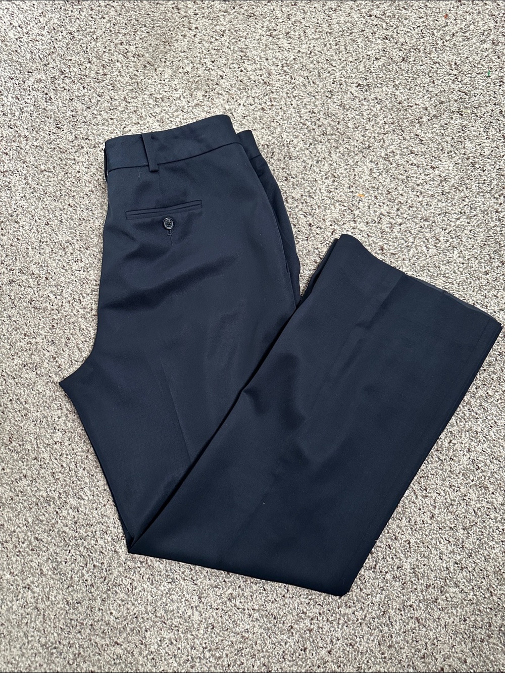 Brooks brothers Dark navy Dress Pants wool - Classic Straight Fit size 8p lined
